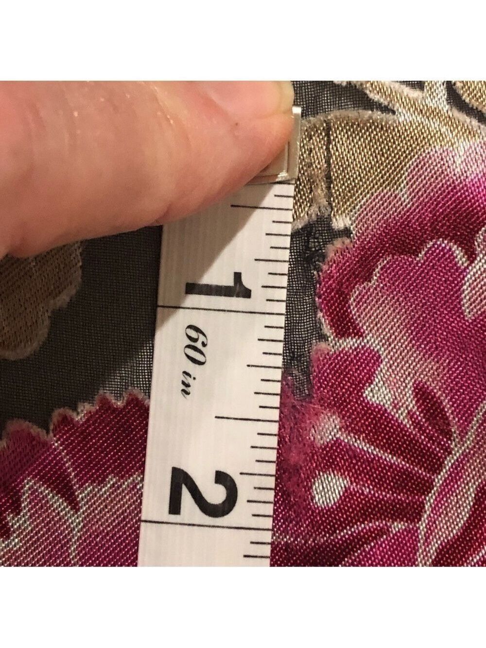 Alex Evenings Woman sheer floral evening jacket. Size 1X-2X. Wedding guest - Picture 9 of 10